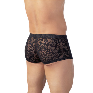 See Through Patterned Boxer Briefs
